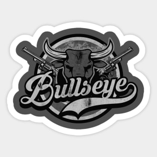 Bullseye Firearms Sticker